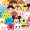 Disney Tsum Tsum Close up Characters Playstation 3 & PS3 Skin